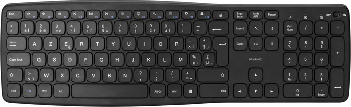 BlueBuilt Wireless USB Keyboard AZERTY BE Main Image