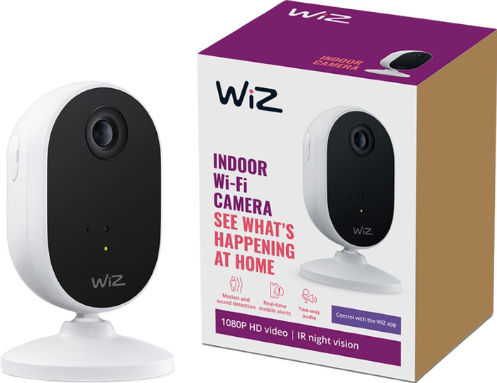 Caméra IP WiZ pour une utilisation en intérieur avant