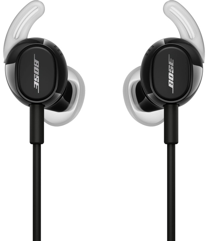 Bose bedrade oordopjes Zwart voorkant