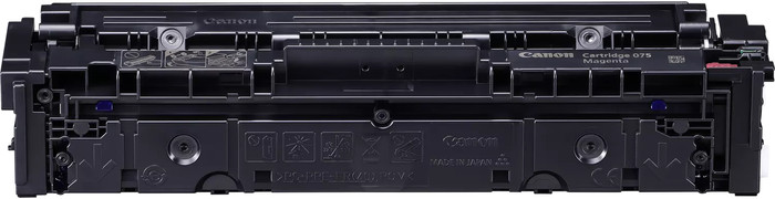 Canon 075 toner magenta achterkant