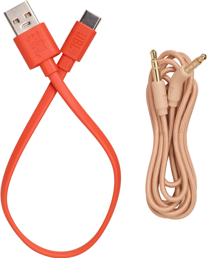 JBL Live 770NC Rose Gold + BlueBuilt Quick Charge Charger with USB-A Port accessory