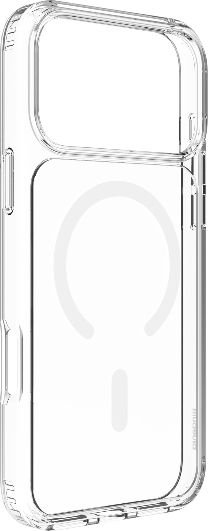 BlueBuilt Protective Back Cover avec MagSafe iPhone 17 Pro Max Transparent côté gauche
