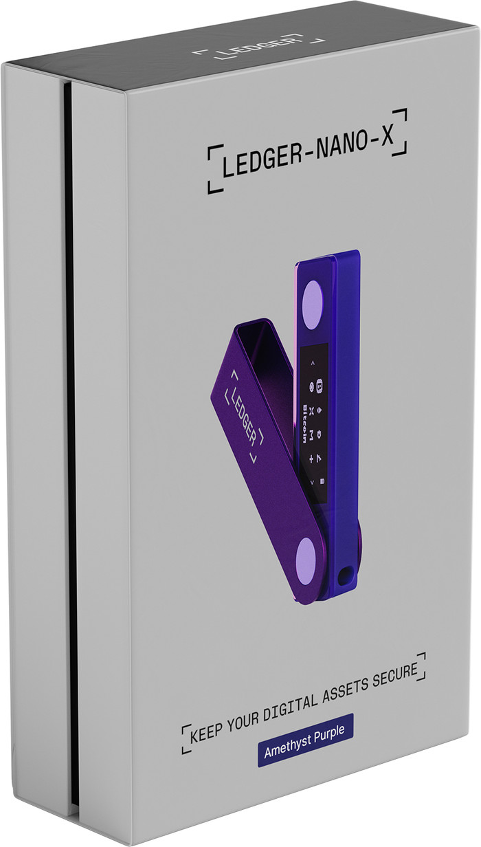 Ledger Nano X Mauve Améthyste null