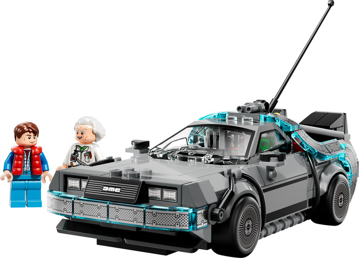 LEGO Speed Champions - La Machine à Remonter le Temps de Retour vers le Futur 77256 Main Image