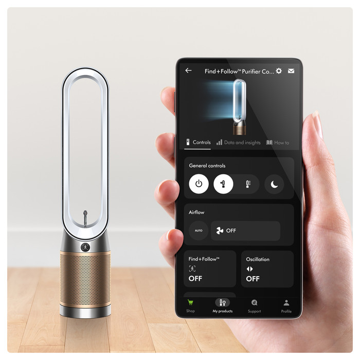 Dyson Find+Follow Purifier Cool PC3 visual leverancier