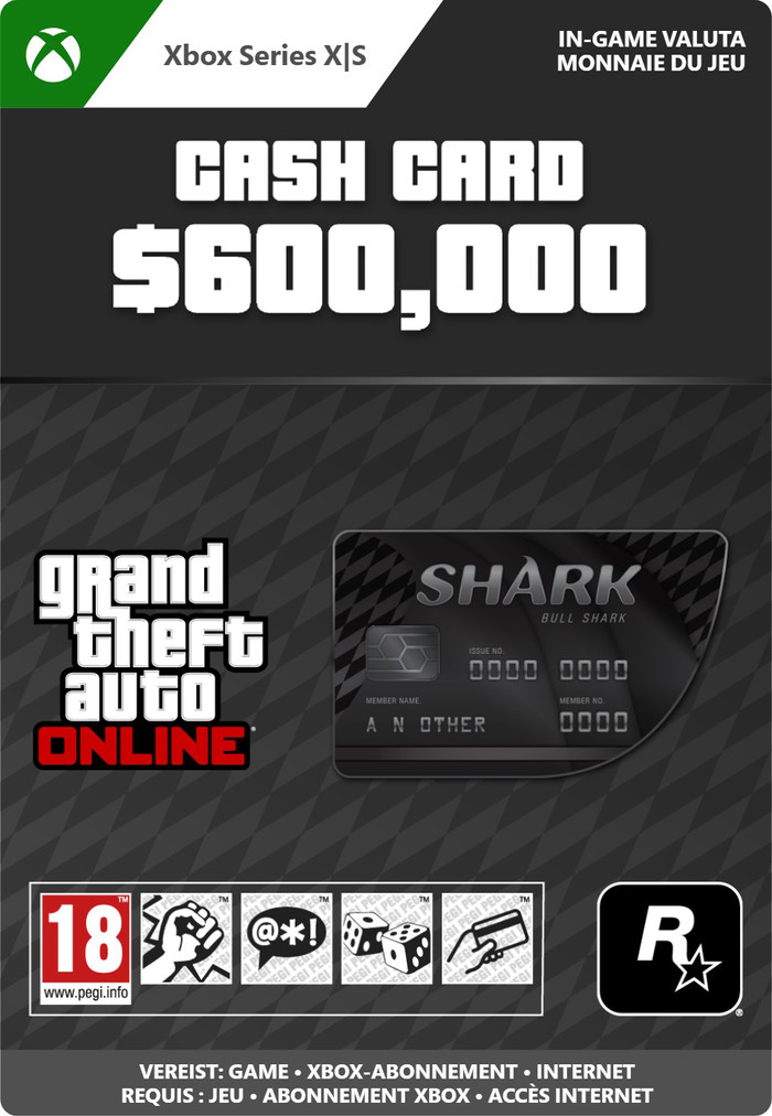 GTA Online: Bull Shark Cash Card Xbox Series X|S - Digitaal Main Image