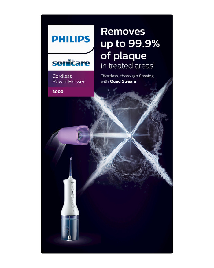 Philips Sonicare Cordless Power Flosser 3000 HX3826/31 null