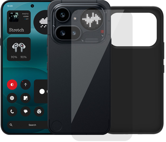 Nothing Phone (4a) Pro 256GB Zwart 5G + Accessoirepakket Main Image