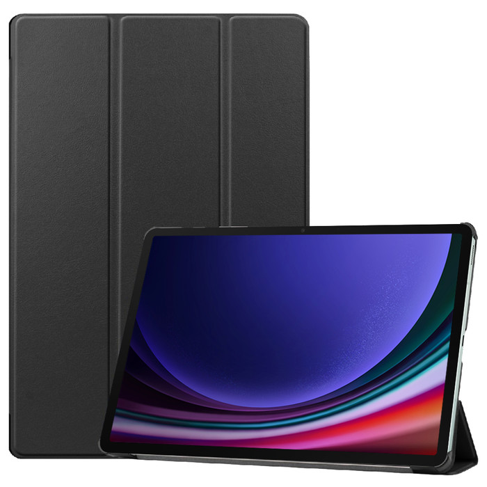 Just in Case Tri-Fold Samsung Galaxy Tab S10 Plus / S9 Plus / S9 FE Plus Book Case Noir null