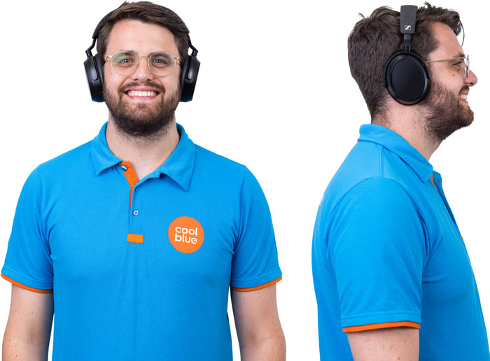 Sennheiser Momentum 4 Wireless Wit + BlueBuilt Quick Charge Oplader met Usb A Poort 18W visual Coolblue 2