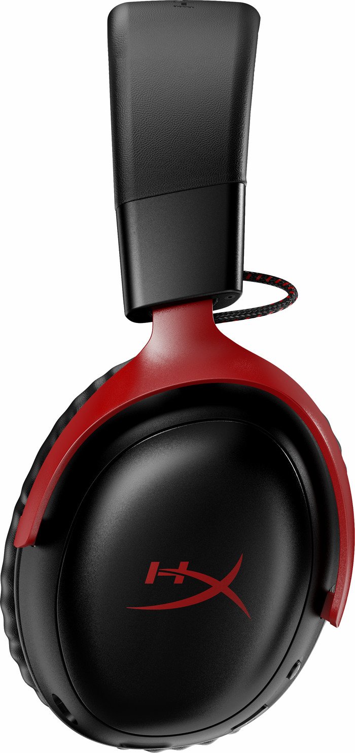 HyperX Cloud III Wireless Gaming Headset - Zwart/Rood(PC, PS5, PS4) null