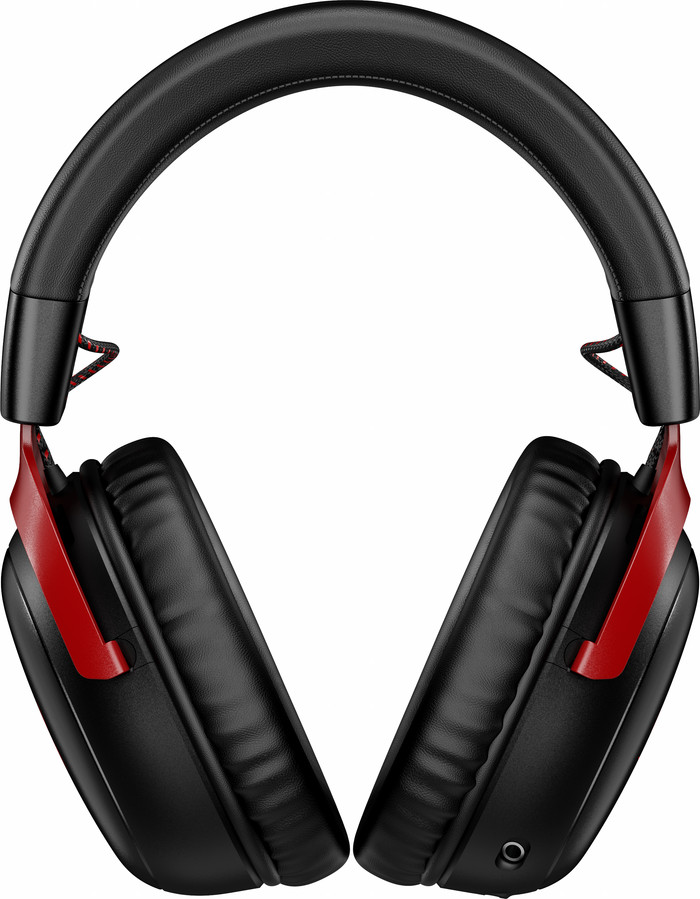 HyperX Cloud III Wireless Gaming Headset - Zwart/Rood(PC, PS5, PS4) null