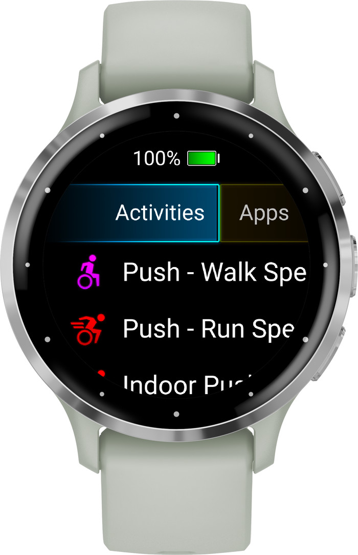 Garmin Venu 3S Silver/Green null