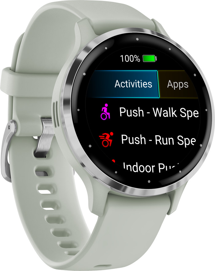 Garmin Venu 3S Silver/Green null