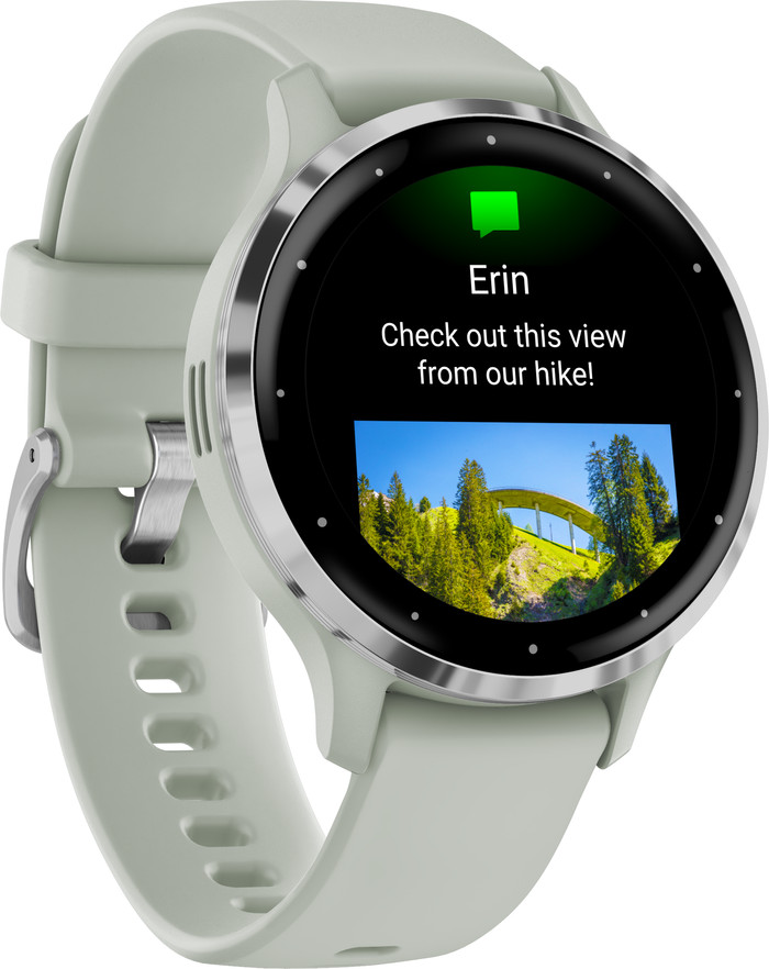 Garmin Venu 3S Silver/Green null