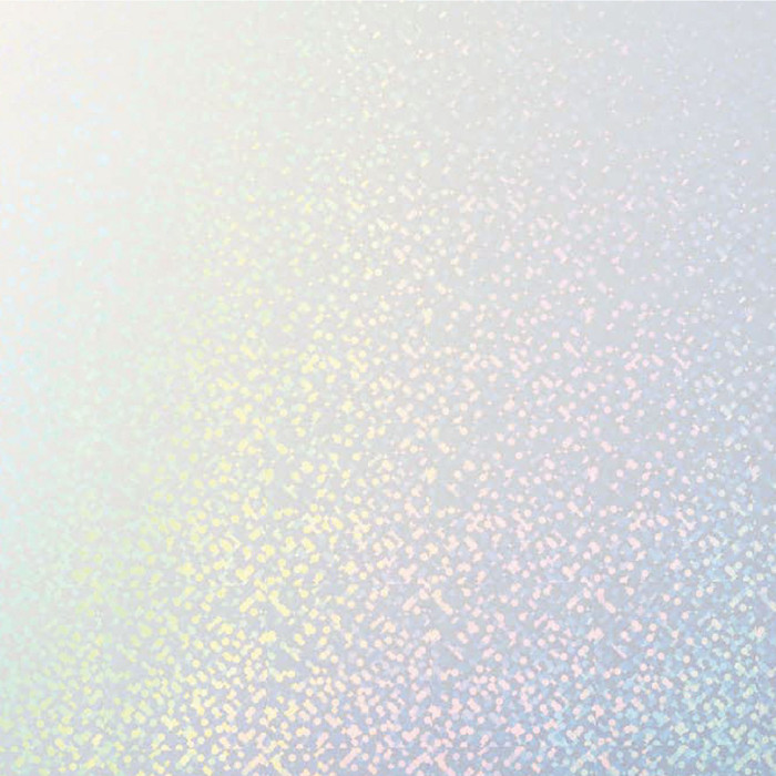 Cricut Water-resistant Sticker Set Holographic Transparent A4 (5 sheets) detail