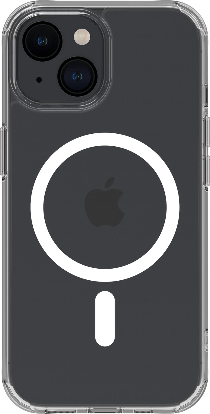 BlueBuilt Protective Back Cover avec MagSafe iPhone 15 Transparent arrière