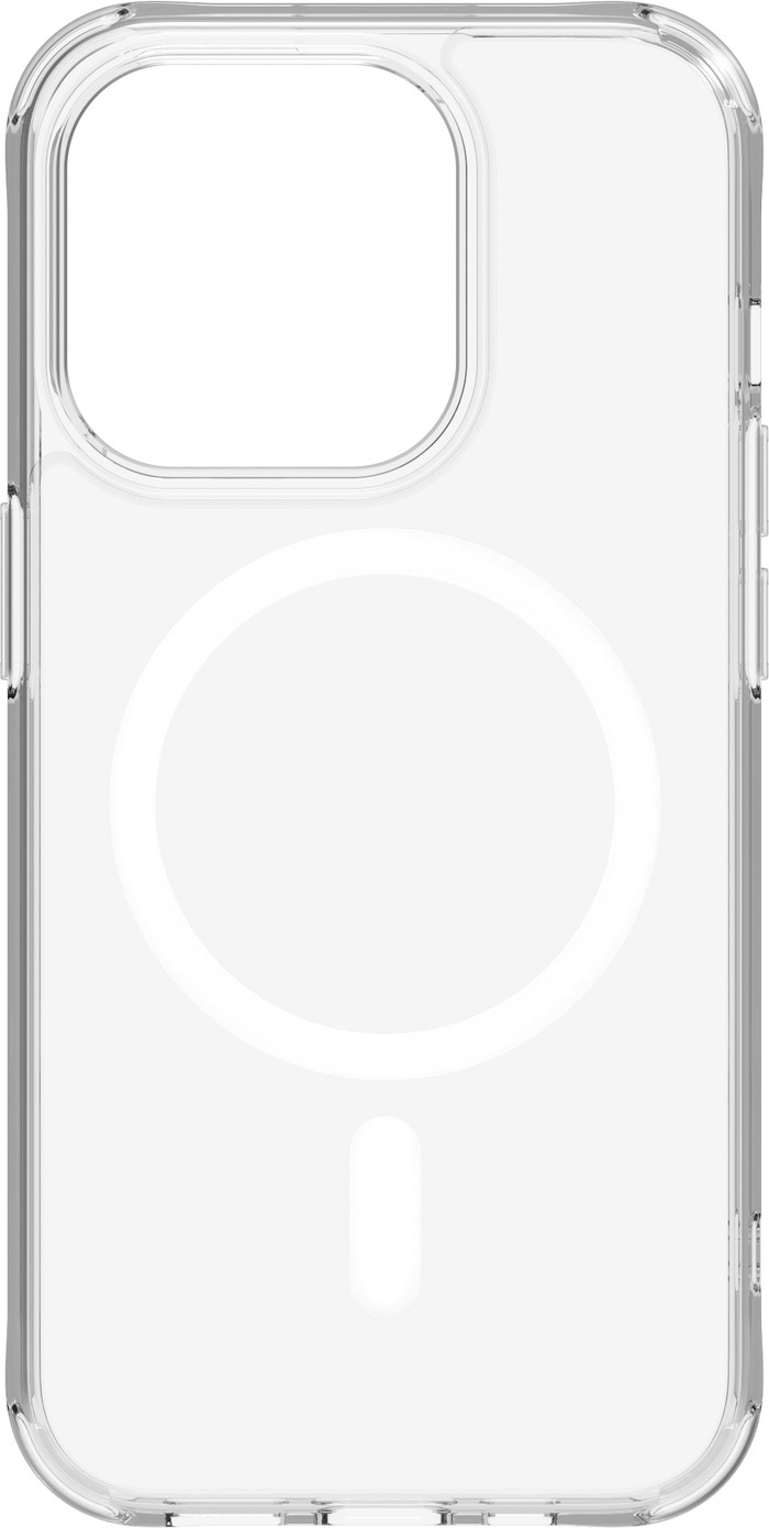 BlueBuilt Protective Back Cover met MagSafe iPhone 15 Pro Transparant achterkant