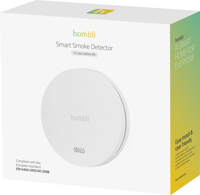 Hombli slimme rookmelder 3-Pack null