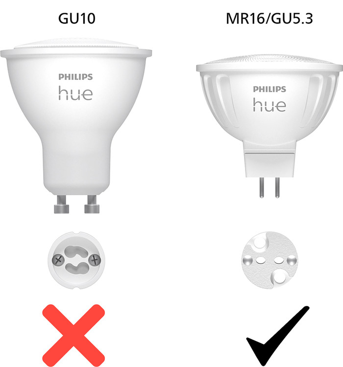 Philips Hue Spot White and Color MR16 Lot de 3 null