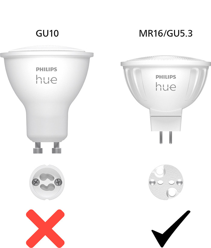 Philips Hue Spot White and Color - MR16 - 2-pack null