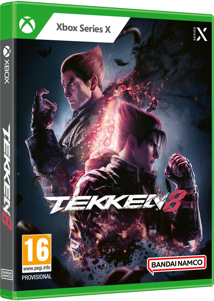 Tekken 8 Xbox Series X packaging
