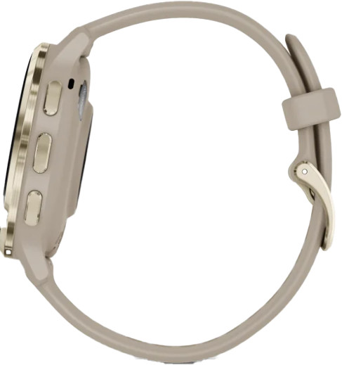 Garmin Venu 3S Goud/Beige rechterkant