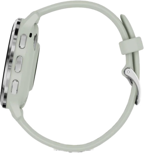 Garmin Venu 3S Silver/Green right side