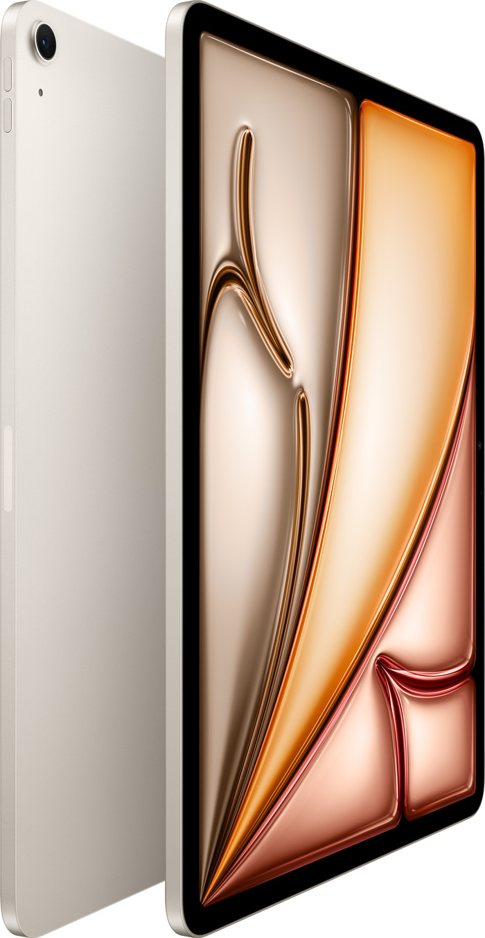 Apple iPad Air (2026) 13 inch 256GB Wifi Sterrenlicht linkerkant