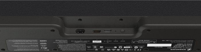Sennheiser AMBEO Soundbar Mini onderkant