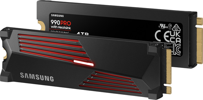 内蔵型SSD Samsung 990 PRO with Heatsink 4TB Samsung 990 PRO SSD with Heatsink - Blazing Fast Storage