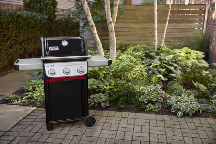 Weber Spirit E-310 Zwart product in gebruik