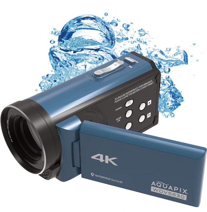Aquapix WDV5630 Onderwater Camcorder Blauw null