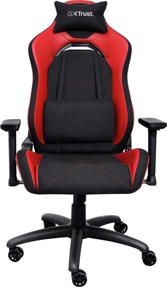 Trust GXT 714R Ruya Chaise Gamer Rouge avant