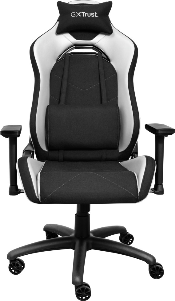 Trust GXT 714W Ruya Gaming Chair White front
