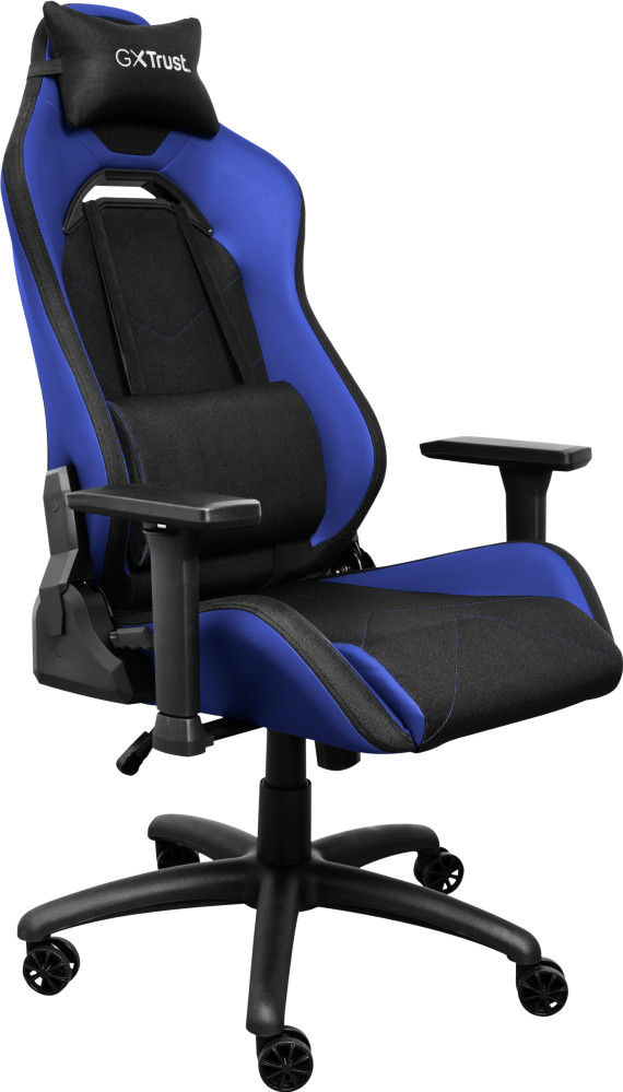 Trust GXT 714 Ruya Gaming Chair Blue left side