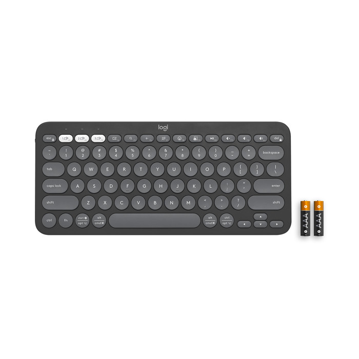 Logitech Pebble Keyboard 2 - K380s Graphite AZERTY accessory