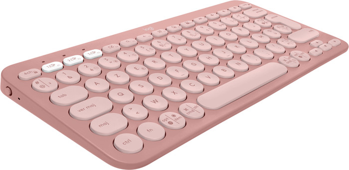 Logitech Pebble Keyboard 2 - K380s Rose Azerty Main Image