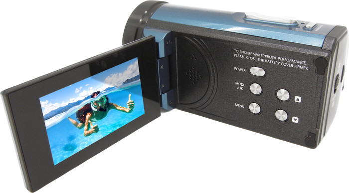 Aquapix WDV5630 Onderwater Camcorder Blauw null