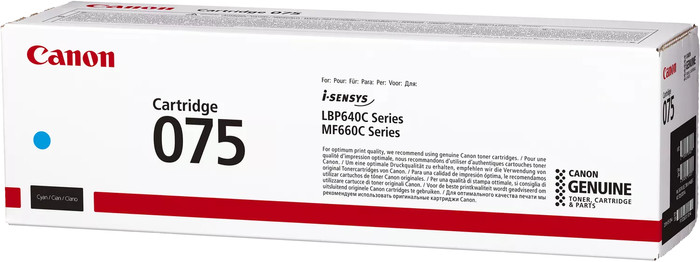 Canon 075 Toner Pack Combiné emballage