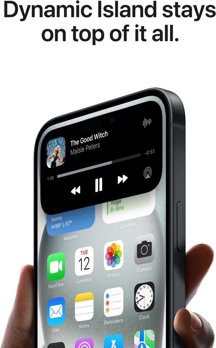 Apple iPhone 15 128GB Zwart null