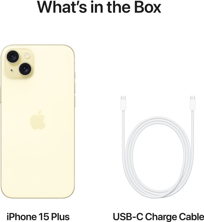 iPhone 15 Plus 128 Go Jaune Reconditionné (Légères Traces d'Utilisation) visuel fournisseur