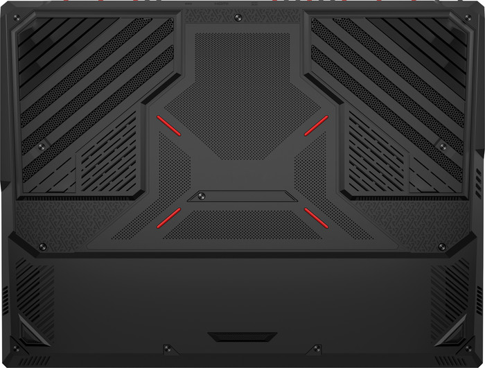 MSI Raider 18 Max HX A2WI-1051NL onderkant