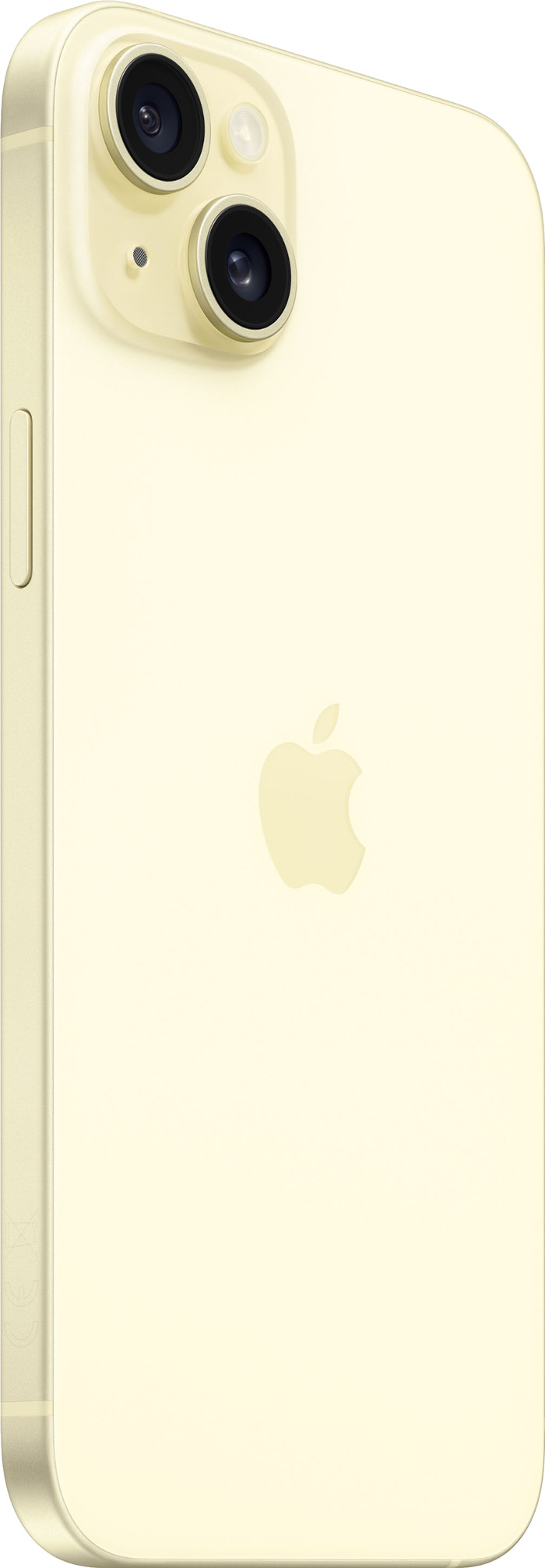 iPhone 15 Plus 128 Go Jaune Reconditionné (Légères Traces d'Utilisation) côté droit