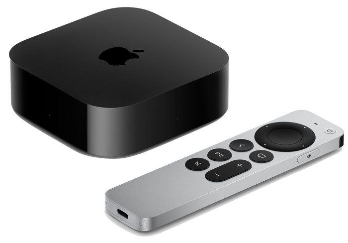 Apple TV 4K (2026) 128 Go côté droit