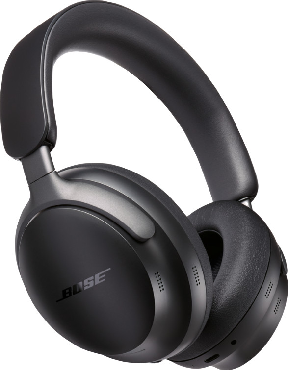 Bose QuietComfort Ultra Headphones Zwart linkerkant