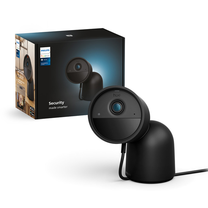Philips Hue Secure Desktop Security Camera Black null