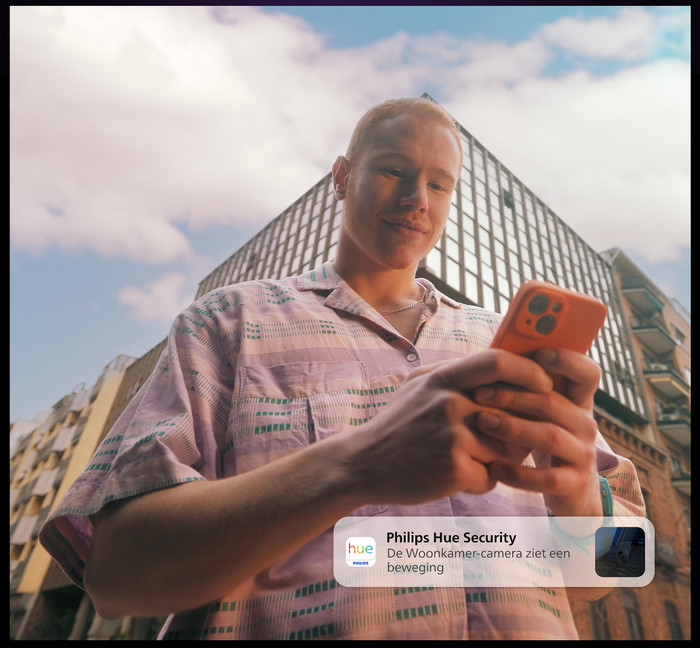 Philips Hue Secure bedrade beveiligingscamera Wit visual leverancier