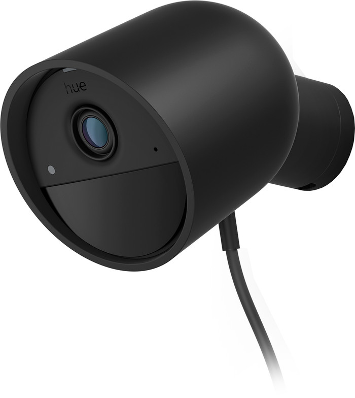 Philips Hue Secure Wired Security Camera Black Main Image
