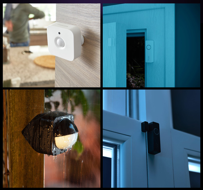 Philips Hue Secure Wired Security Camera Black 2-pack visual supplier